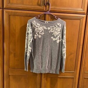 Euc Rain + Rose Gray Sweater